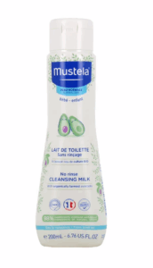 Mustela lait de toilette sans rinçage 200ml