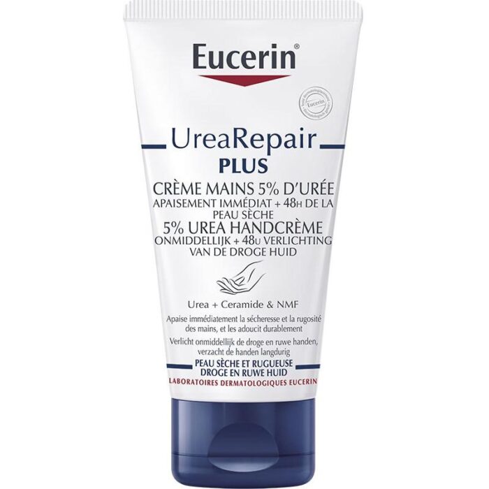 Eucerin-La crème mains 5 Durée est un produit de soin des mains
