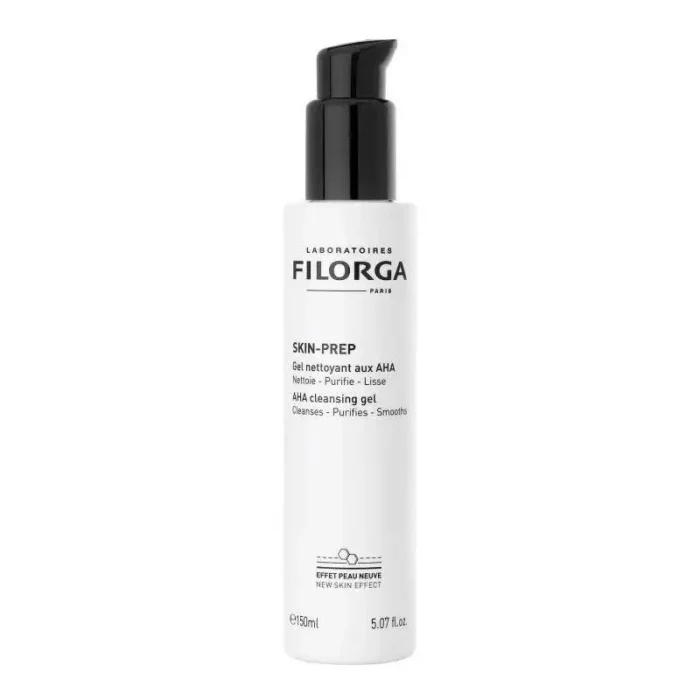 filorga-skin-prep-gel-nettoyant-aux-aha-150ml-Nova-para-prix-Maroc