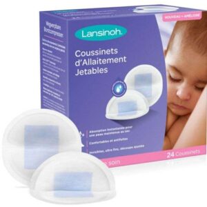 LANSINOH COUSSINETS D'ALLAITEMENT JETABLES 24 PIECES